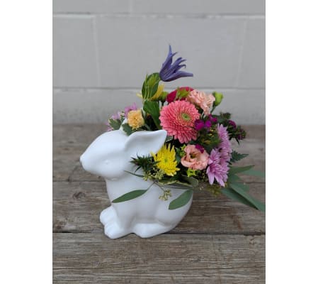 Colourful Blooming Bunny