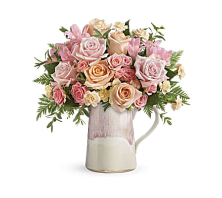 Artisanal Blush Bouquet