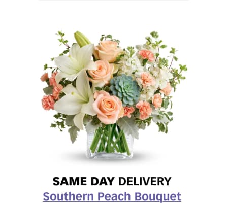 Southern Peach Bouquet