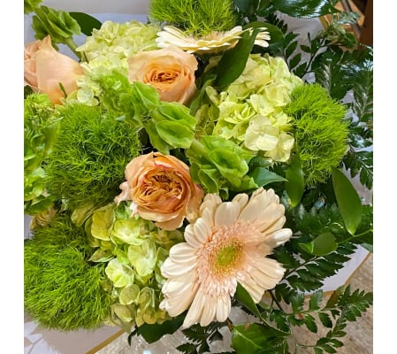 Enchanted Neutral Lovers — Wrapped Bouquet