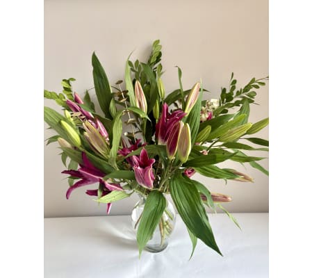 Enchanted Pink Lilies