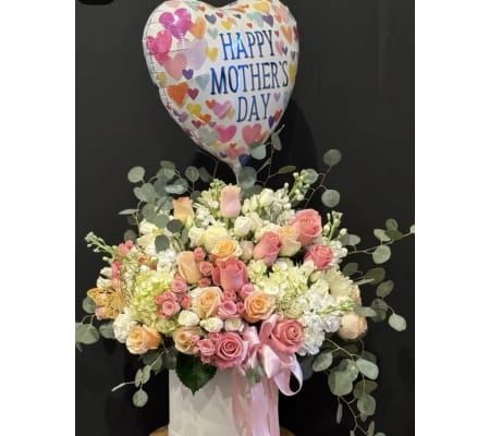 Mothers Day Box & Balloon 