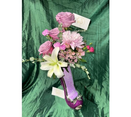 Enchanted Petal Heel