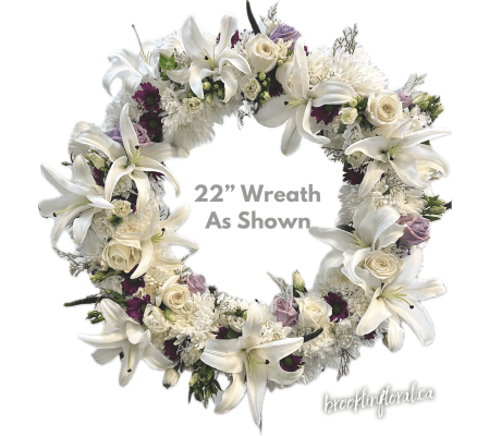 Until We Meet Again Wreath