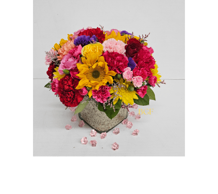 Colorful Cube Elegance