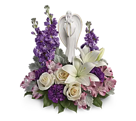 Angelic Petal Embrace