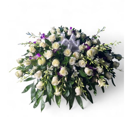 Eternal Grace Bloom Casket Spray