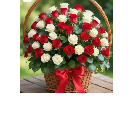 Red with Love Basket 