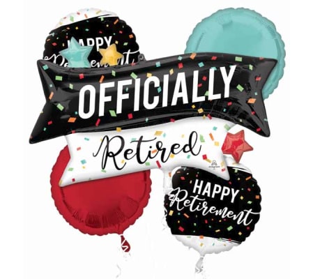Retirement Super Fun Foil Bouquet