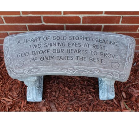Stone Bench - Heart Of Gold