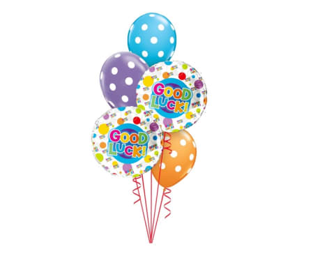Good Luck Classic Balloon Bouquet