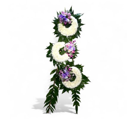 Eternal Trio Standing Wreaths