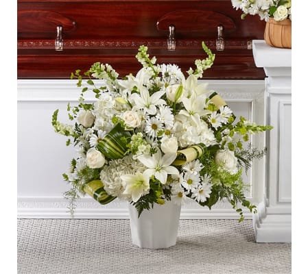 Thoughts of Tranquility Floor Basket