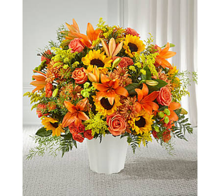 Harvest Thoughts Floor Basket