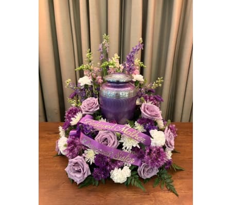 Custom Cremation Urn Surround