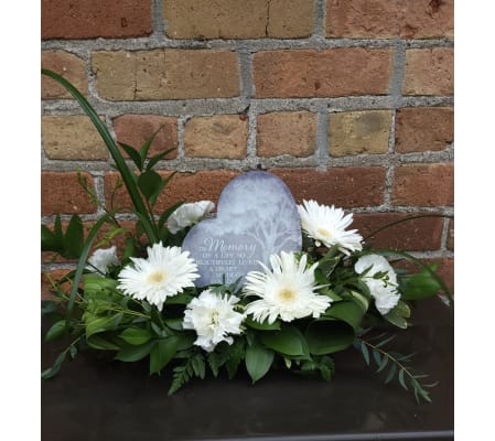 'By Design' Memory Heart Floral