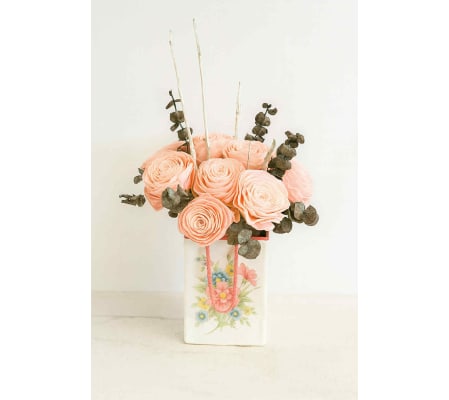 Sweet Rose Dried Arrangement