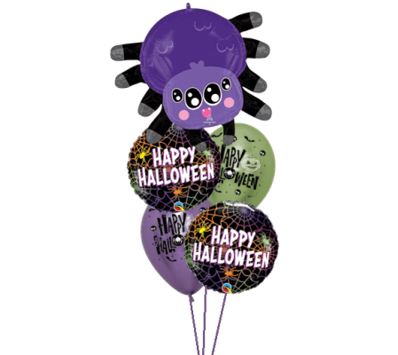 Watchful Eyes Spider Cheerful Balloon Bouquet