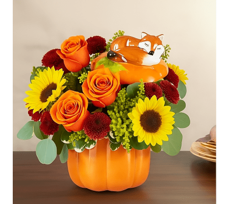 Autumn Fox Bouquet