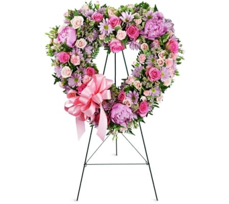 Pink Open Hearts JFN1197