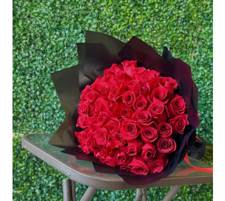 50 Red Rose Bouquet