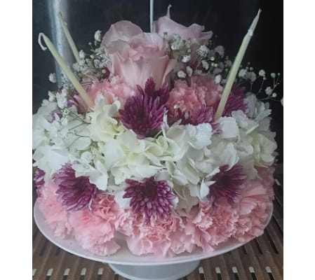 Whispering Bloom Cake