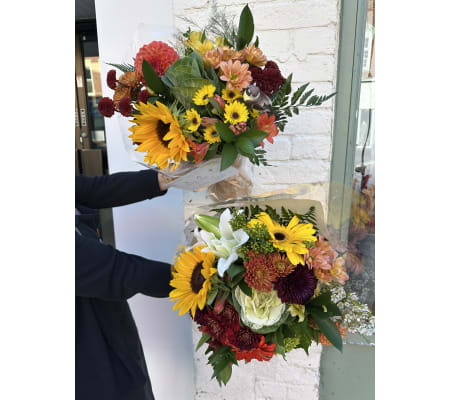 Handtied Florist Choice Fall Arrangement