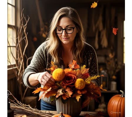 Designer's Choice Fall Themed Arrangement