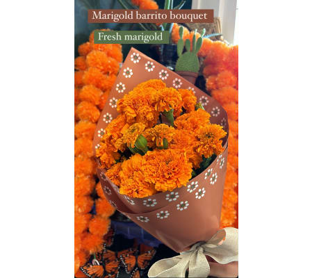 Marigold Barrito bouquet 