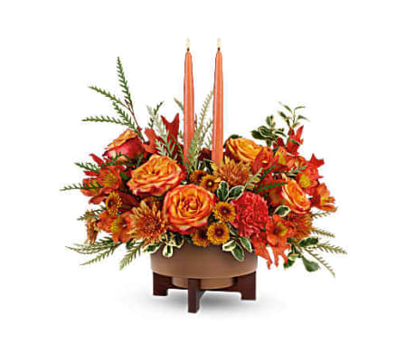Harvest Flame Centerpiece