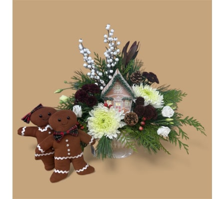 Warm Gingerbread Cottage