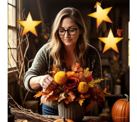 Designer's Choice *Lux* Fall Themed Arrangement