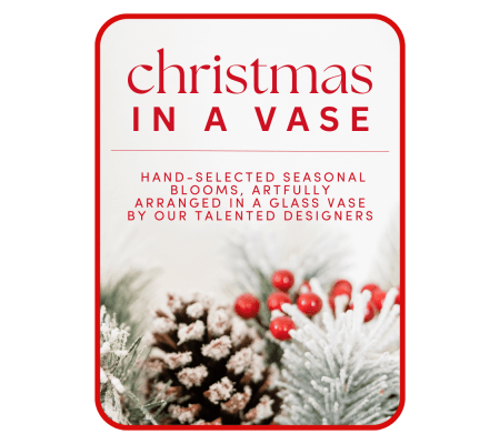  Designer's Choice Christmas Vase Arrangement