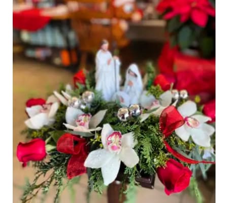Nativity Christmas Centerpiece