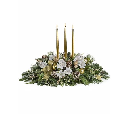 Royal Christmas Centerpiece