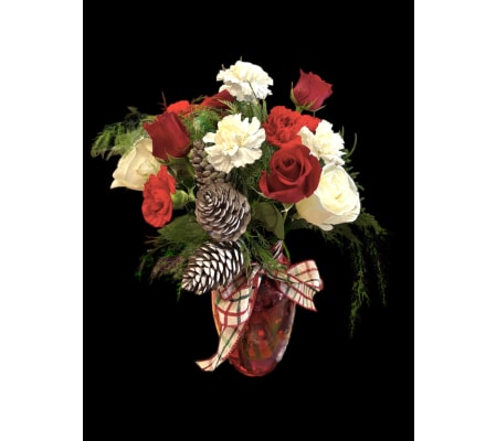 Crimson & Snow Delight