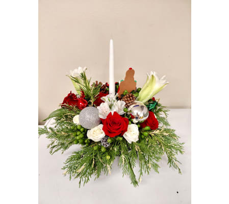 Crimson & Snow Delight