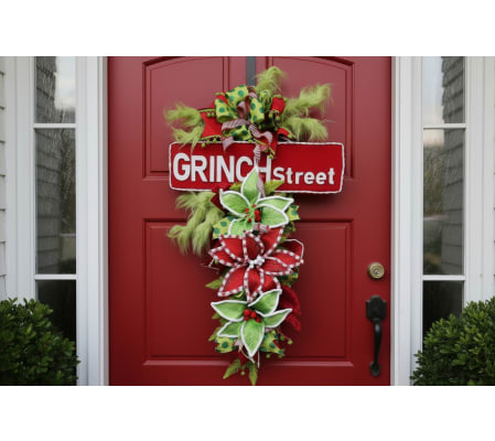 Merry Grinchmas Wreath