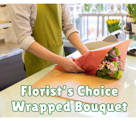 Florist's Choice Wrapped Bouquet