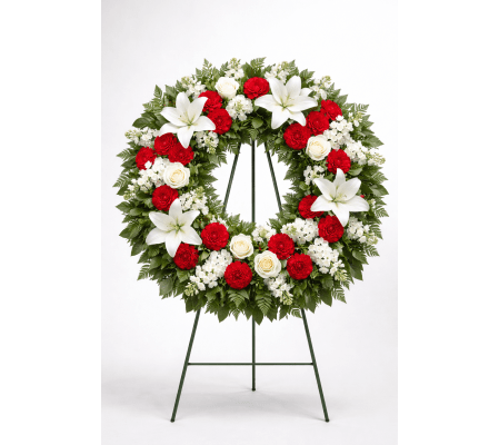 Graceful Remembrance Wreath