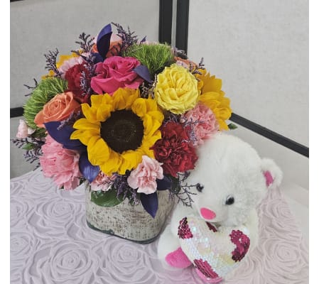 Love Cube Teddy Bundle 