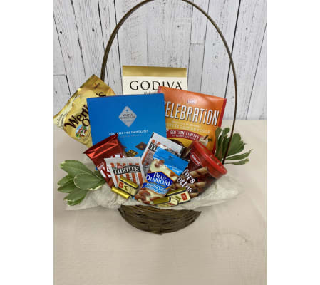 Chocolate lover basket