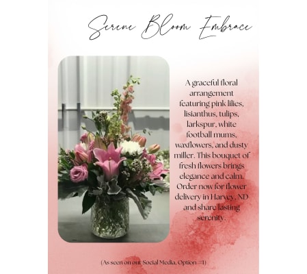 Serene Bloom Embrace