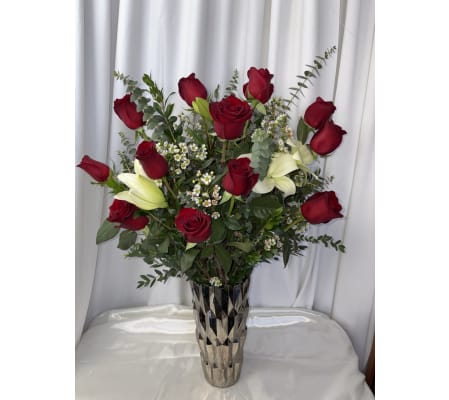 1DZ RED ROSES FANCY
