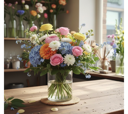 DMP's Choice Bouquet in Vase (Florist Selected, Designs Vary)