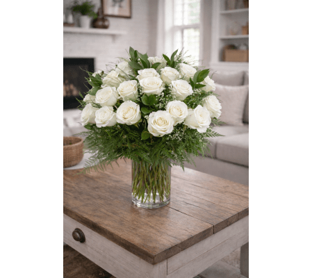 PREMIUM WHITE ROSES