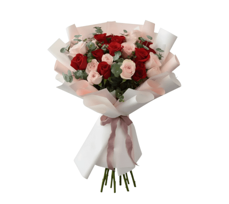 Wrapped Roses Bouquet