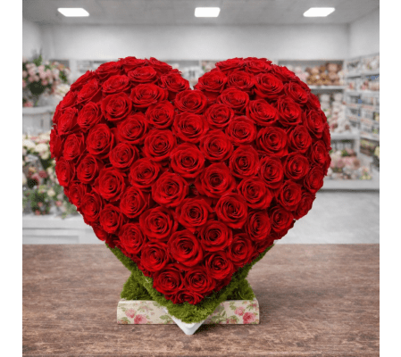 Heartfelt Ruby Bloom