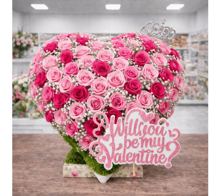 Sweetheart Rose Embrace