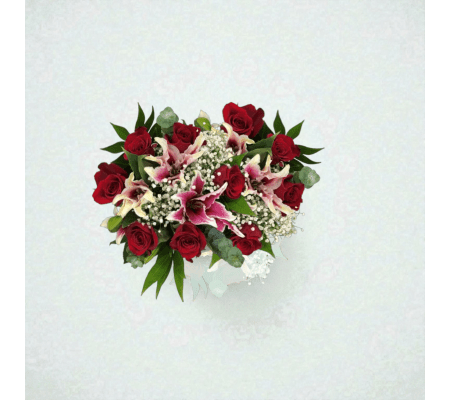 Romance & Elegance Wrapped Bouquet